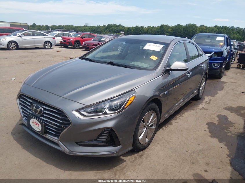 Vin: kmhe24l30ja082932, lot: 45819216, hyundai sonata hybrid se 20182