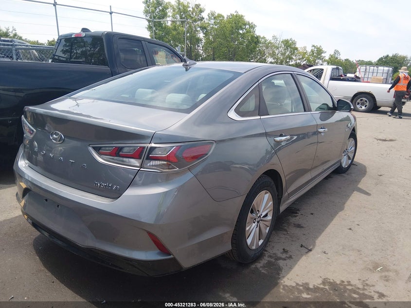 Vin: kmhe24l30ja082932, lot: 45819216, hyundai sonata hybrid se 20184