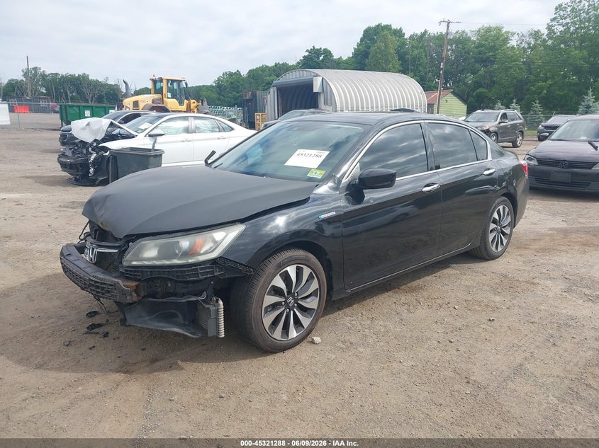 Vin: 1hgcr6f5xfa008569, lot: 45819221, honda accord hybrid ex-l 20152