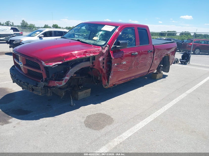 Vin: 1c6rd7ft1cs194740, lot: 45819225, ram 1500 st 20122