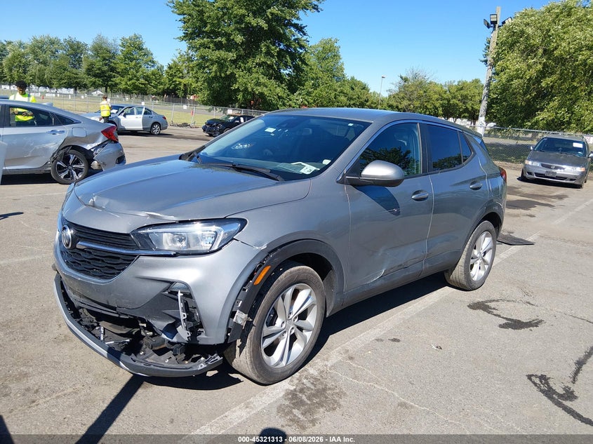 Vin: kl4mmcsl8pb160554, lot: 45819246, buick encore gx preferred awd 20232