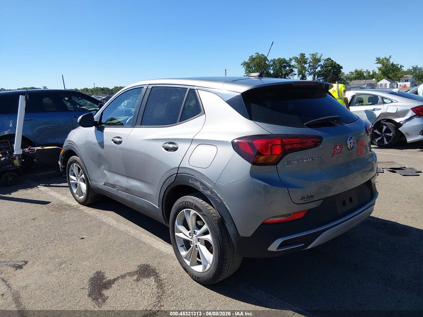Vin: kl4mmcsl8pb160554, lot: 45819246, buick encore gx preferred awd 20233