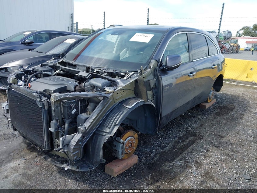 2017 ACURA MDX auction photo 2