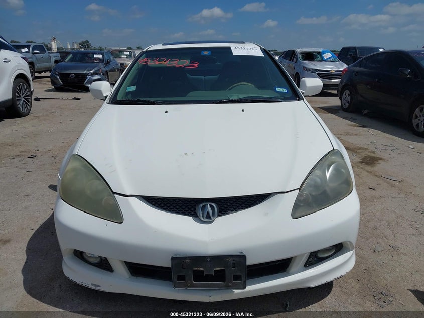 2006 Acura Rsx VIN: JH4DC54876S009117 Lot: 45321323