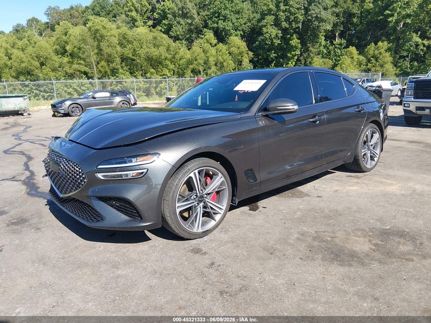 Vin: kmtg34sc1ru140103, lot: 45819266, genesis g70 2.5t rwd 20242