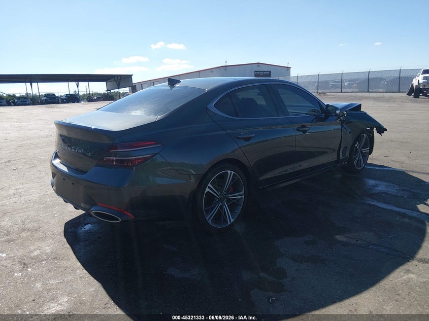 Vin: kmtg34sc1ru140103, lot: 45819266, genesis g70 2.5t rwd 20244