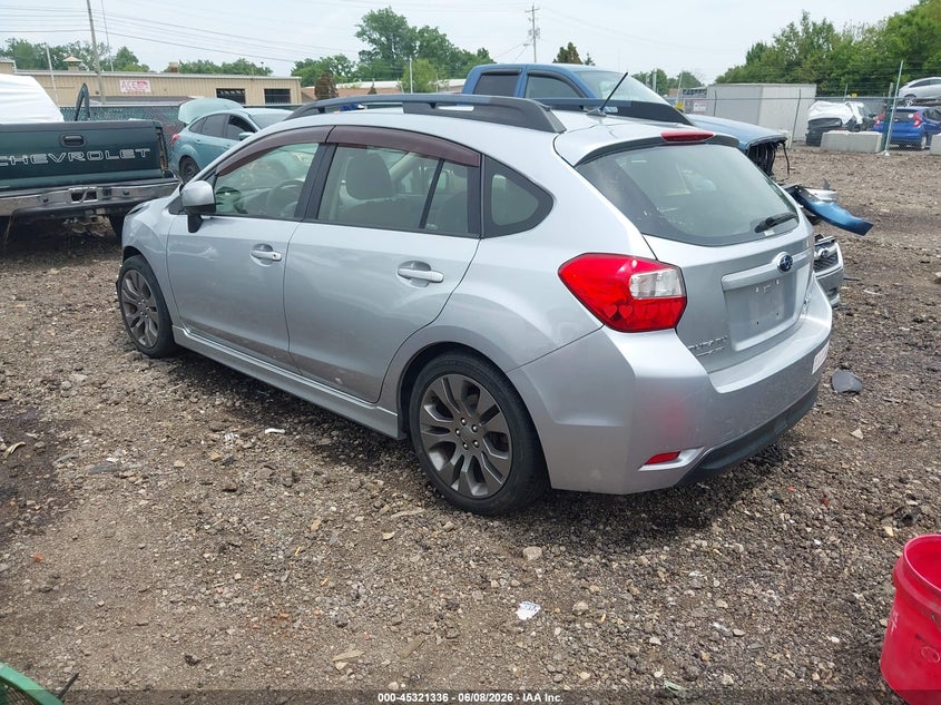 2013 SUBARU IMPREZA auction photo 3