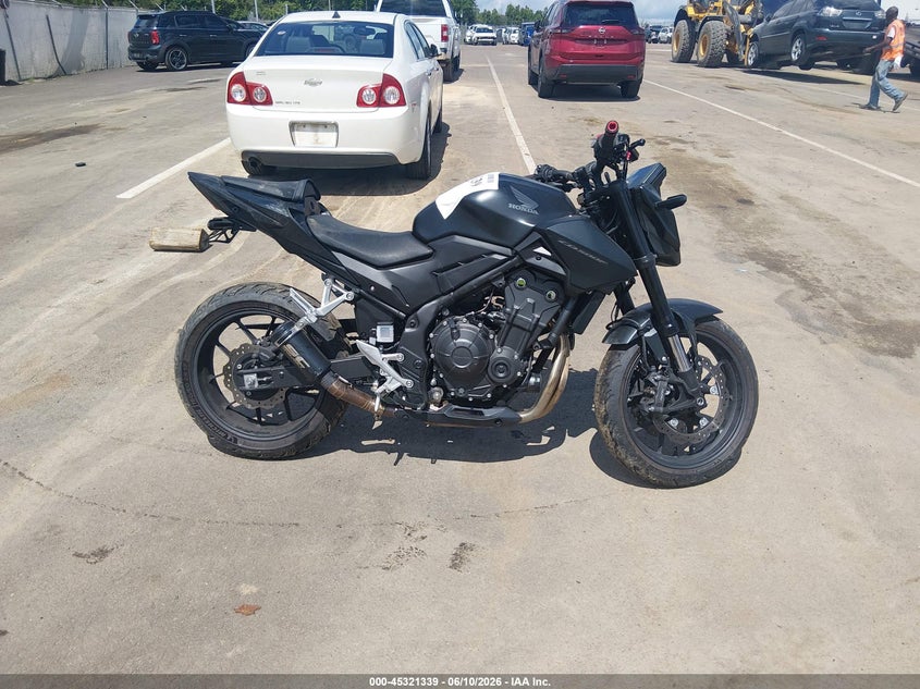 2024 Honda Cb500 F VIN: MLHPC7156R5000395 Lot: 45321339