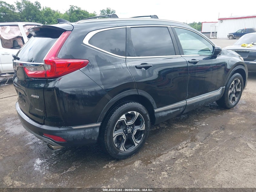 Vin: 2hkrw2h96hh640278, lot: 45819276, honda cr-v touring 20174