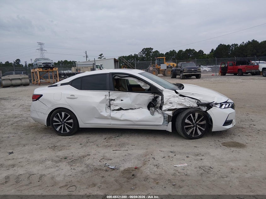 VIN 3N1AB8CV5MY317829 2021 NISSAN SENTRA SV XTRONIC CVT