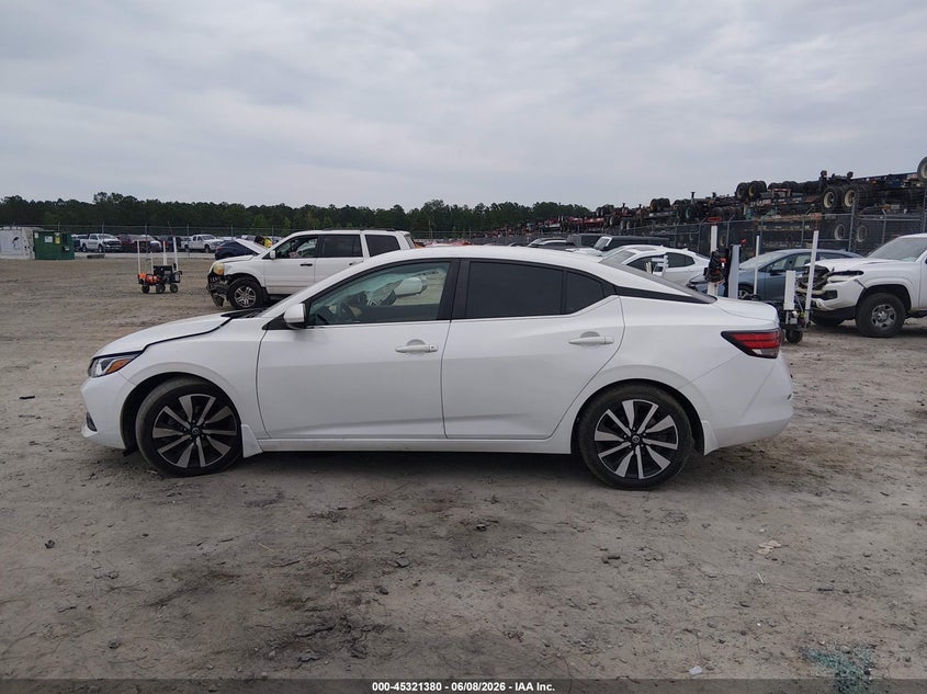 VIN 3N1AB8CV5MY317829 2021 NISSAN SENTRA SV XTRONIC CVT