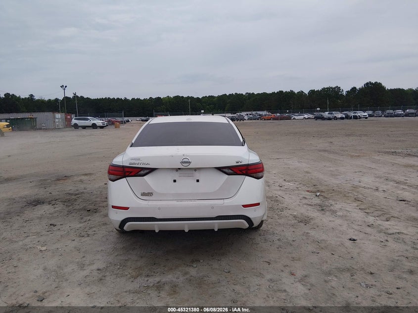 VIN 3N1AB8CV5MY317829 2021 NISSAN SENTRA SV XTRONIC CVT