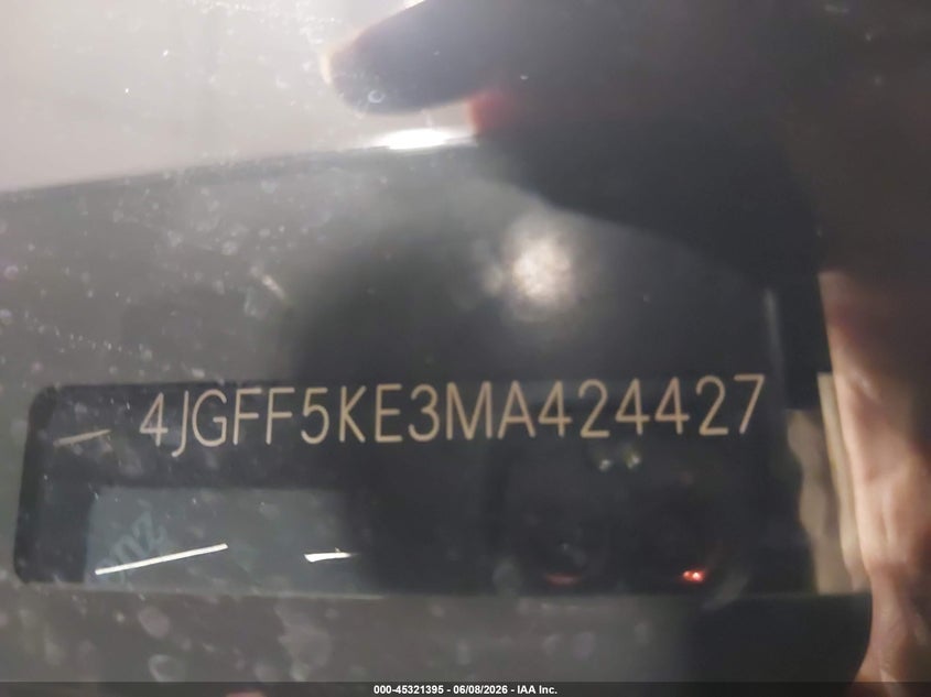 2021 Mercedes-Benz Gls 450 4Matic VIN: 4JGFF5KE3MA424427 Lot: 45321395
