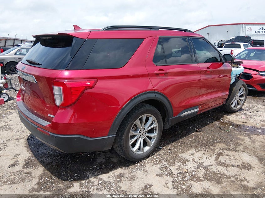 Vin: 1fmsk7dh3lga38647, lot: 45819345, ford explorer xlt 20204