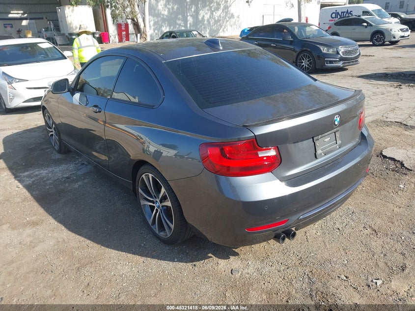 Vin: wba1f9c53gv546610, lot: 45819351, bmw 228i 20163