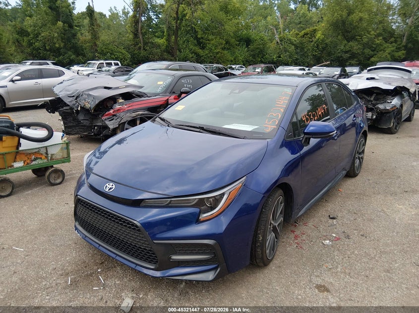 Vin: 5yfs4mce1mp096454, lot: 45819380, toyota corolla se 20212