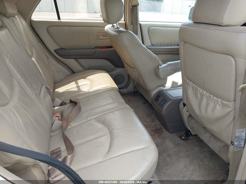 2000 LEXUS RX 300 auction photo 8