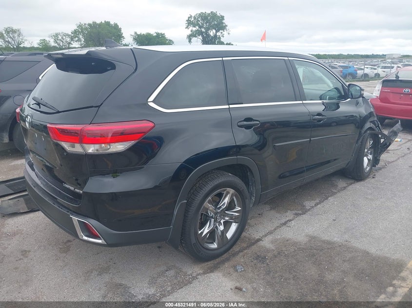 Vin: 5tddzrfh1ks722408, lot: 45819424, toyota highlander limited platinum 20194