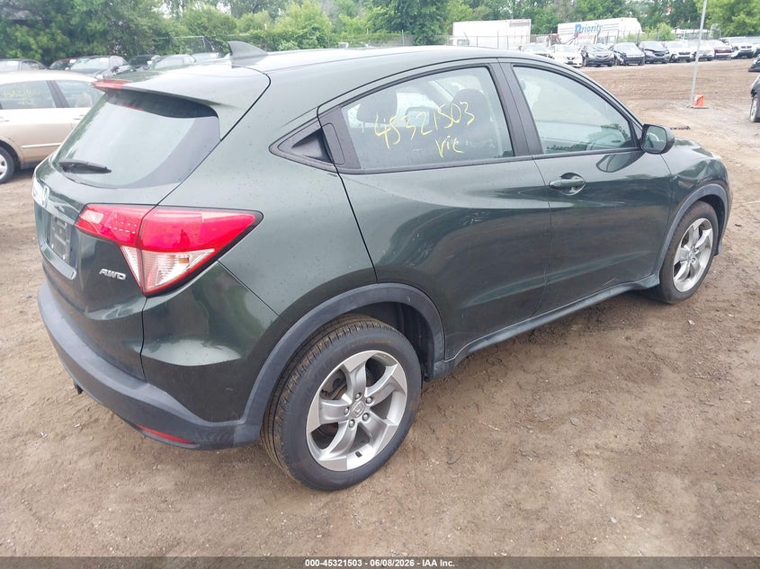 2017 HONDA HR-V auction photo 4