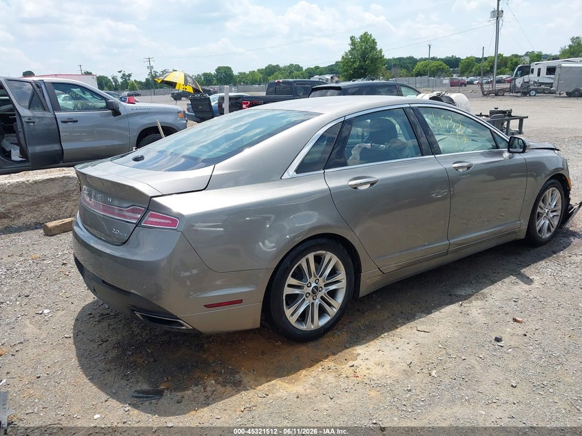 Vin: 3ln6l2g95fr603841, lot: 45819445, lincoln mkz 20154