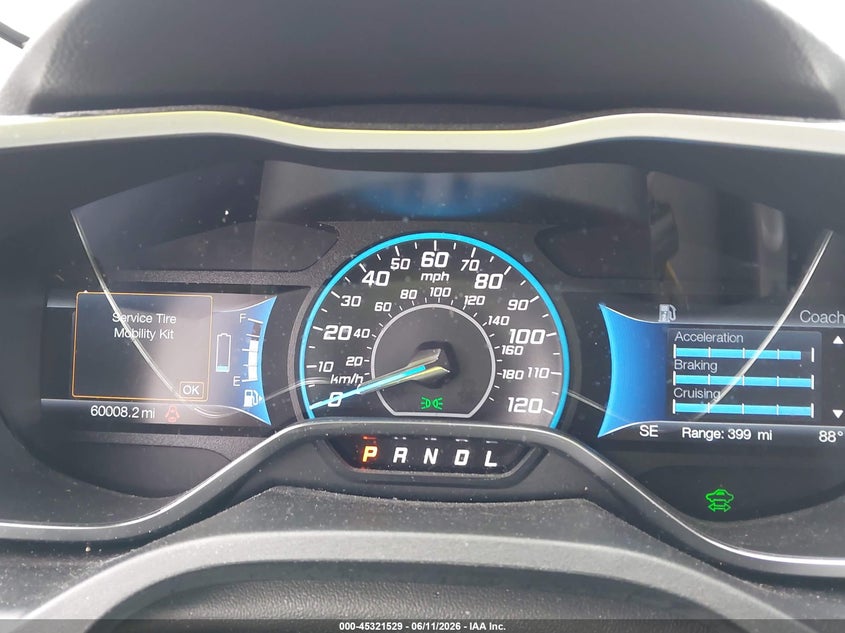 2017 Ford C-Max Hybrid Se VIN: 1FADP5AU8HL104215 Lot: 45321529