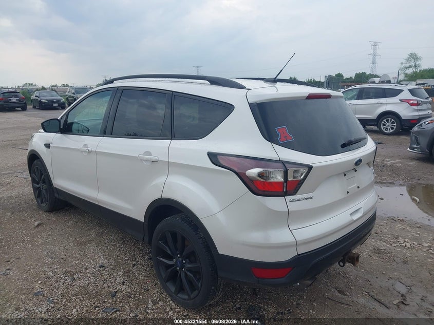 Vin: 1fmcu9g96hub97735, lot: 45819487, ford escape se 20173