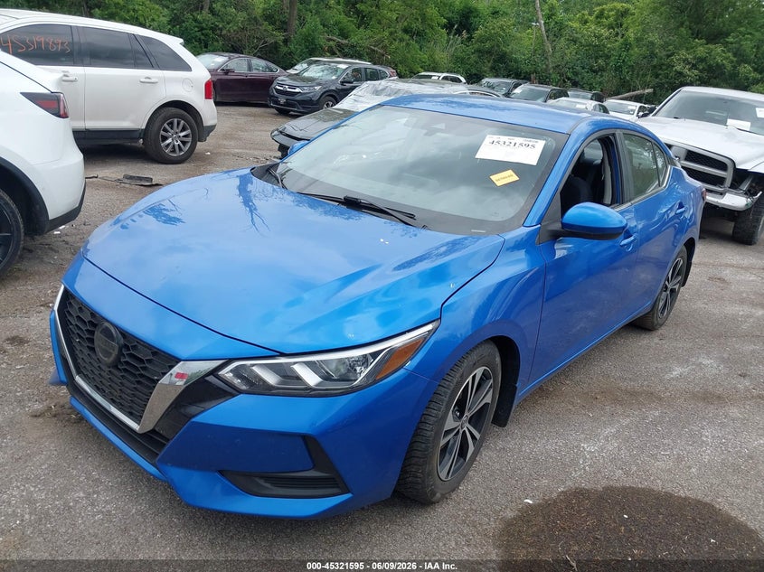 Vin: 3n1ab8cv0py299867, lot: 45819528, nissan sentra sv xtronic cvt 20232