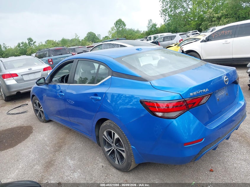 Vin: 3n1ab8cv0py299867, lot: 45819528, nissan sentra sv xtronic cvt 20233