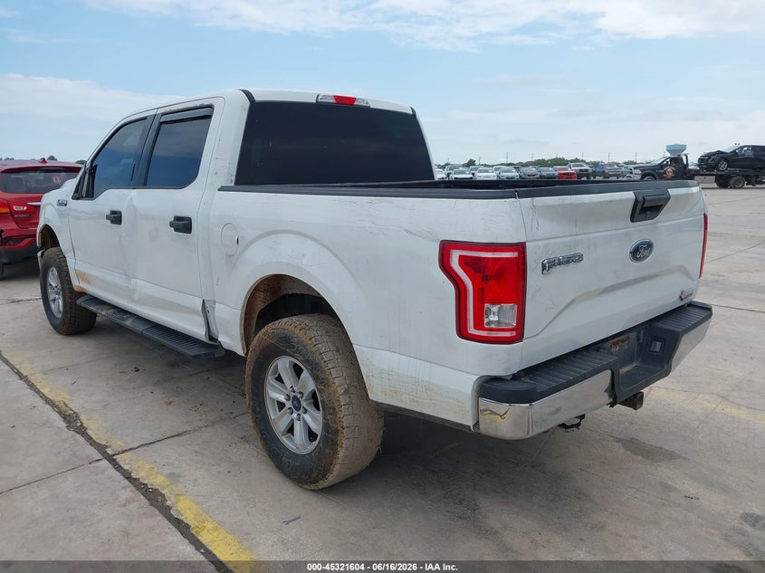 Vin: 1ftew1c89hkd31557, lot: 45819537, ford f-150 xlt 20173