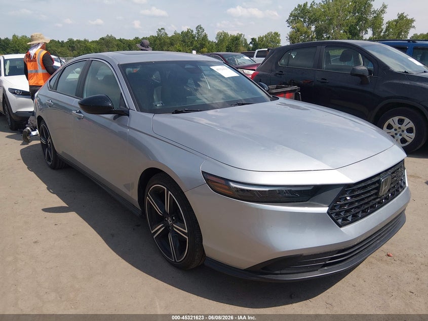 Vin: 1hgcy2f53pa067802, lot: 45819555, honda accord hybrid sport 2023 img_1