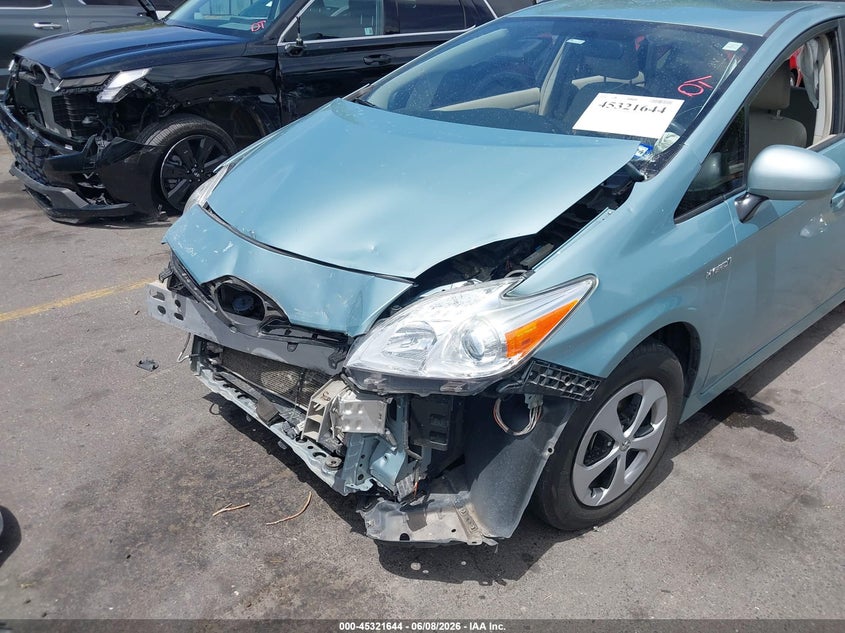 2014 Toyota Prius Two VIN: JTDKN3DU6E1767524 Lot: 45321644