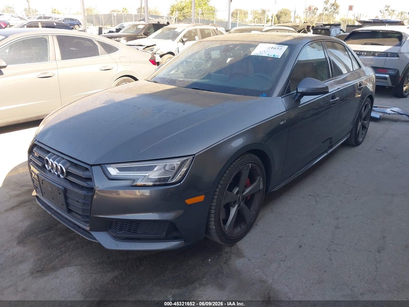 Vin: waub4af42ja119867, lot: 45819585, audi s4 3.0t premium plus 20182