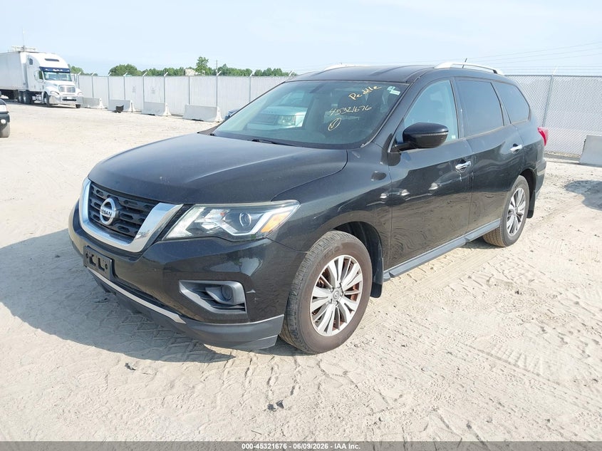 Vin: 5n1dr2mn5hc637125, lot: 45819609, nissan pathfinder s 20172