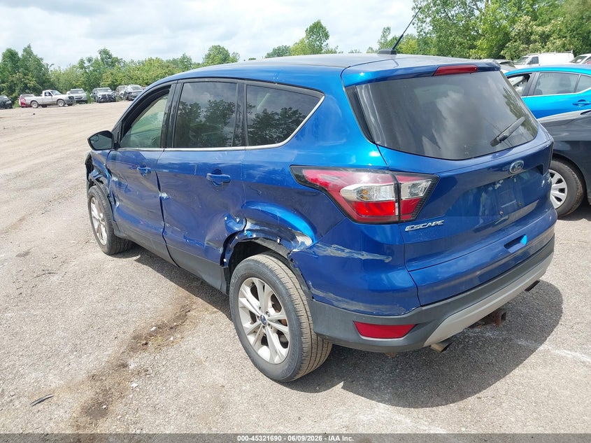 Vin: 1fmcu0gdxhue68585, lot: 45819623, ford escape se 20173