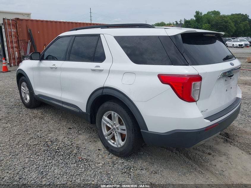 Vin: 1fmsk7dh9mgb99280, lot: 45819636, ford explorer xlt 20213