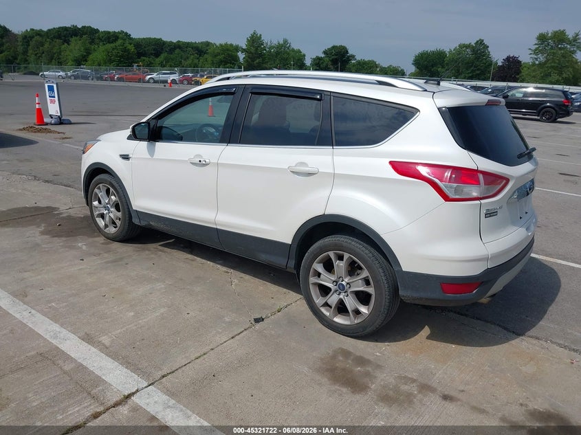 Vin: 1fmcu9jx6fuc60806, lot: 45819655, ford escape titanium 20153