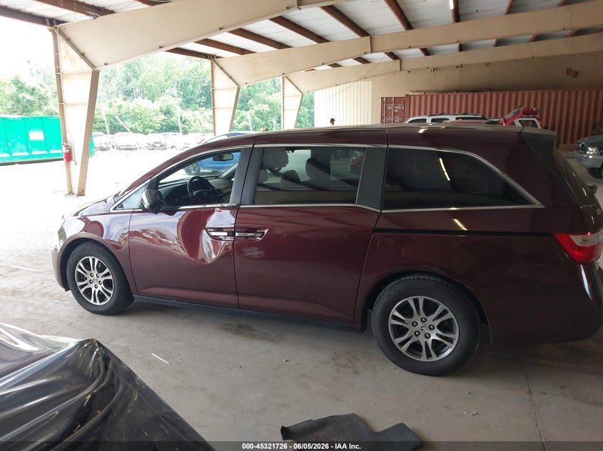 2013 Honda Odyssey Ex-L VIN: 5FNRL5H66DB083882 Lot: 45321726