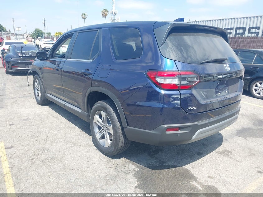 Vin: 5fnyg1h40sb157477, lot: 45819660, honda pilot ex-l 20253