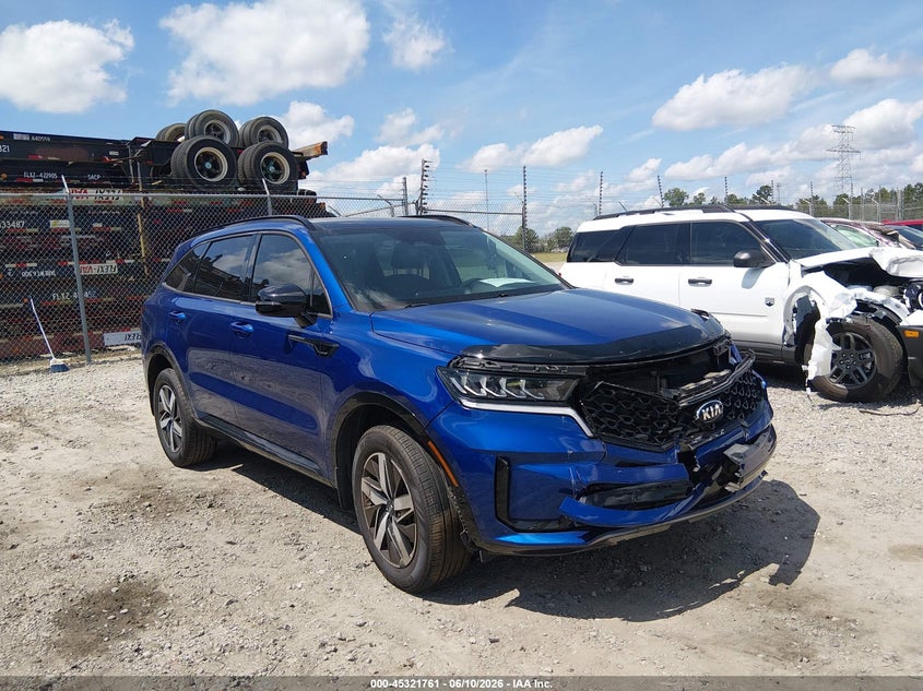 2021 KIA SORENTO 2.5L I-4 DI, DOHC, V(VIN: 5XYRHDLF0MG025567