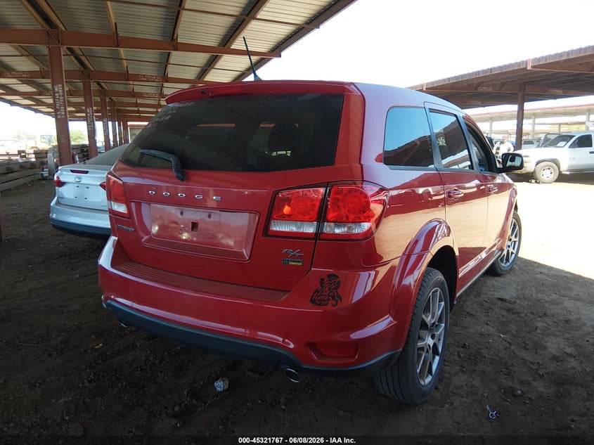 Vin: 3c4pdceg9gt218610, lot: 45819700, dodge journey r/t 20164