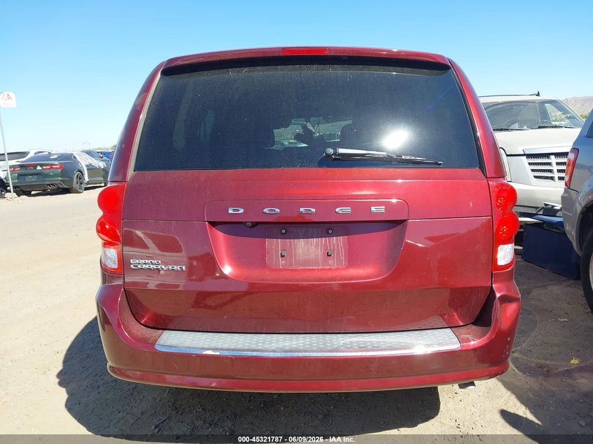 2019 Dodge Grand Caravan Se VIN: 2C4RDGBG4KR729965 Lot: 45321787
