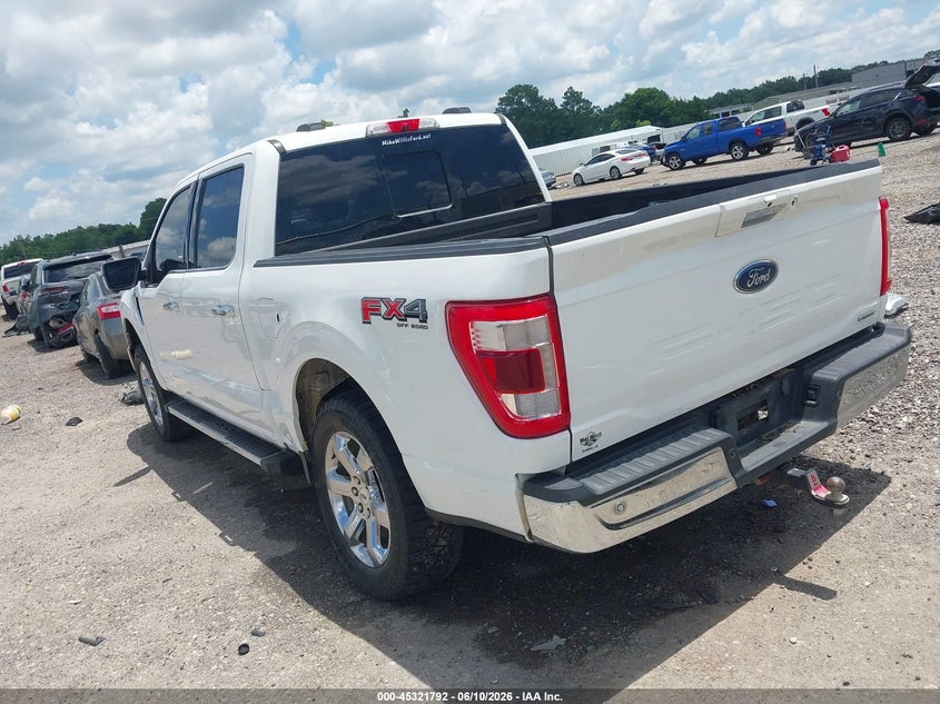 2021 FORD F-150 3.5L V-6 DI, DOHC, V(VIN: 1FTFW1E84MFB53481