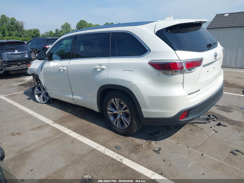 2014 TOYOTA HIGHLANDER auction photo 3
