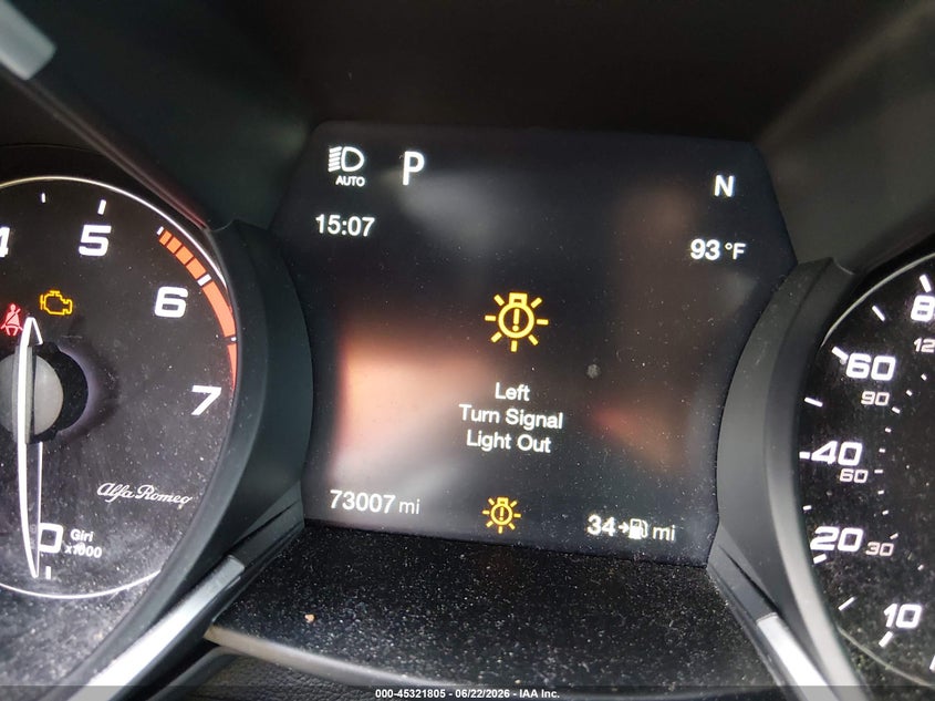 2018 Alfa Romeo Stelvio Awd VIN: ZASFAKAN1J7B89304 Lot: 45321805