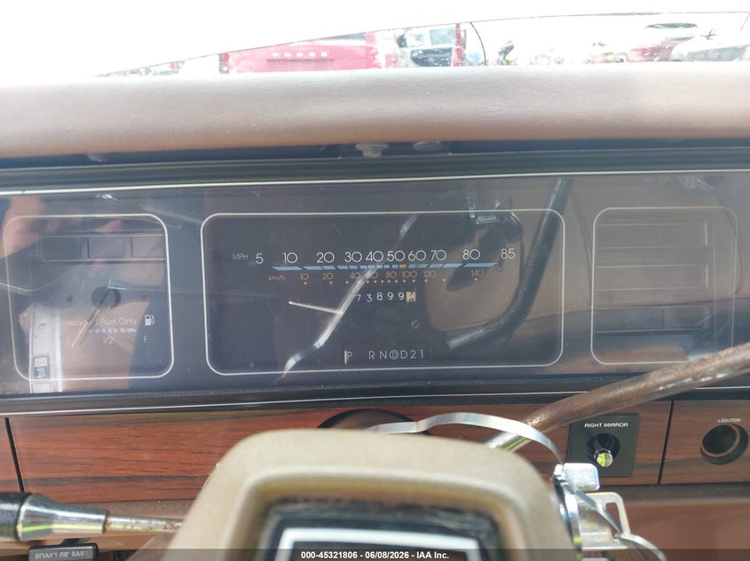 1989 Chevrolet Caprice Classic VIN: 1G1BN51E8KR189473 Lot: 45321806