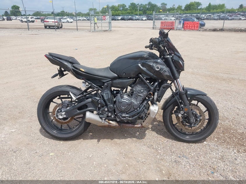 2024 Yamaha Mt07 VIN: JYARM32E9RA010941 Lot: 45321819