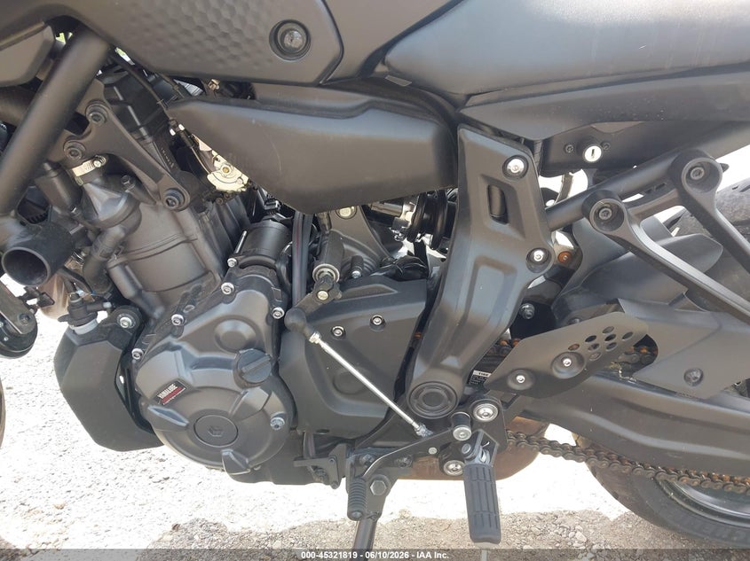 2024 Yamaha Mt07 VIN: JYARM32E9RA010941 Lot: 45321819