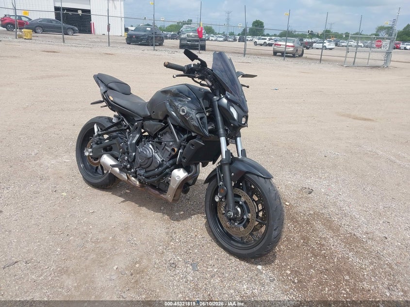 2024 YAMAHA MT07 auction photo 1