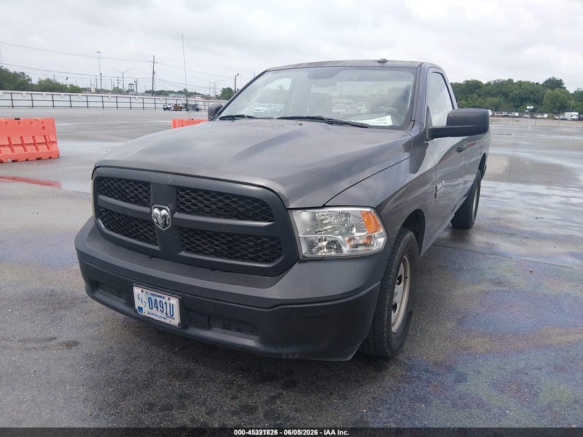 Vin: 3c6jr6dg7hg704361, lot: 45819759, ram 1500 tradesman  4x2 8' box 20172