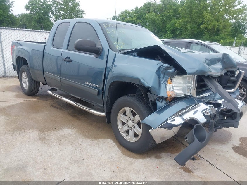 Vin: 1gtr2ve3xbz297035, lot: 45819792, gmc sierra 1500 sle 2011 img_1
